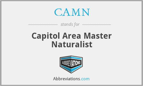 CAMN - Capitol Area Master Naturalist
