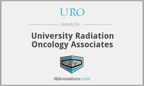 URO - University Radiation Oncology Associates