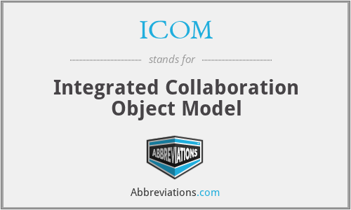 ICOM - Integrated Collaboration Object Model