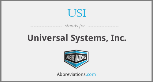 USI - Universal Systems, Inc.