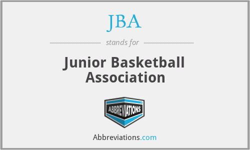 JBA - Junior Basketball Association