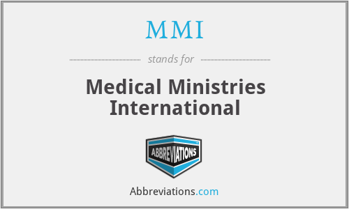 MMI - Medical Ministries International