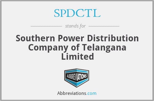 SPDCTL - Southern Power Distribution Company of Telangana Limited