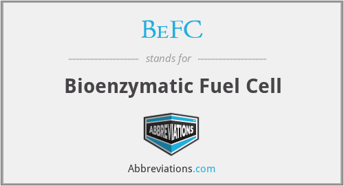BeFC - Bioenzymatic Fuel Cell