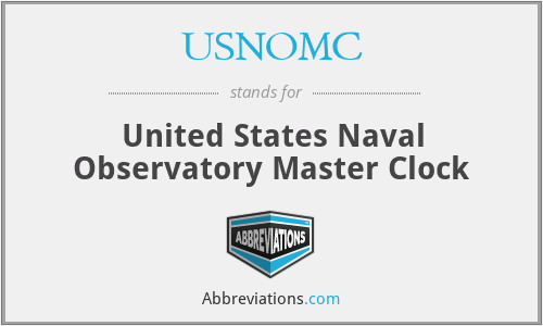 USNOMC - United States Naval Observatory Master Clock