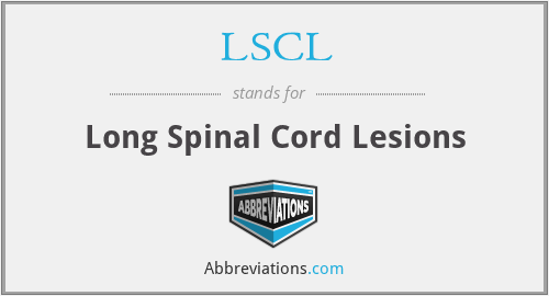 LSCL - Long Spinal Cord Lesions