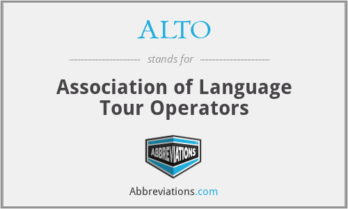 ALTO - Association of Language Tour Operators