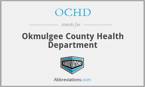 OCHD - Okmulgee County Health Department
