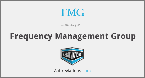 FMG - Frequency Management Group