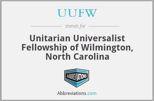 UUFW - Unitarian Universalist Fellowship of Wilmington, North Carolina