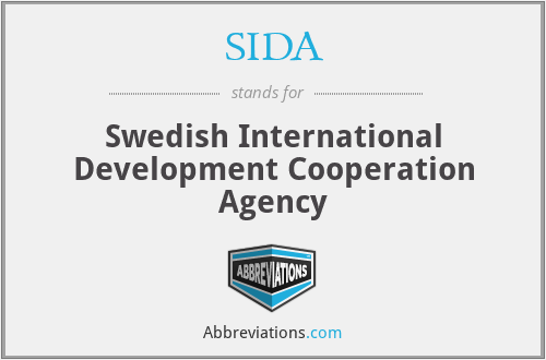 SIDA - Swedish International Development Cooperation Agency