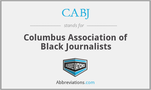 CABJ - Columbus Association of Black Journalists