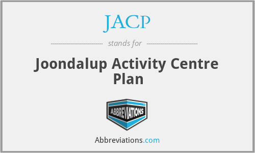 JACP - Joondalup Activity Centre Plan