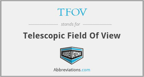 TFOV - Telescopic Field Of View