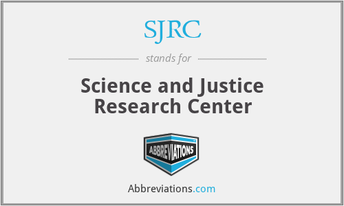 SJRC - Science and Justice Research Center