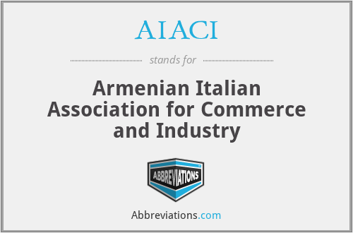 AIACI - Armenian Italian Association for Commerce and Industry
