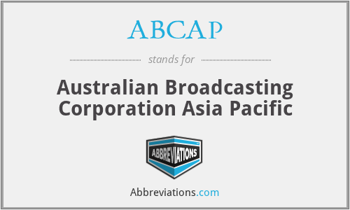 ABCAP - Australian Broadcasting Corporation Asia Pacific