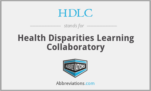 HDLC - Health Disparities Learning Collaboratory