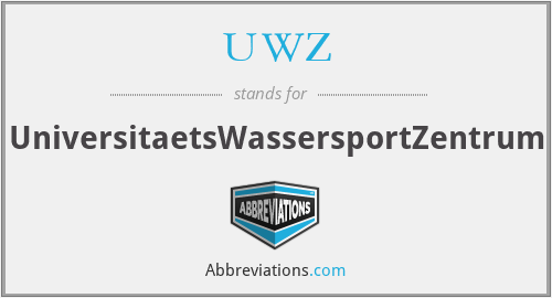 UWZ - UniversitaetsWassersportZentrum