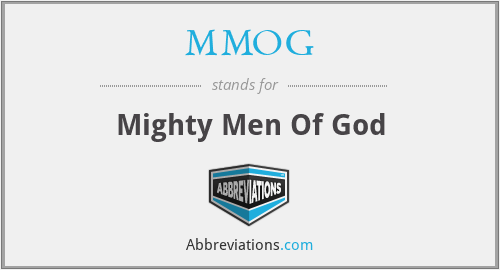 MMOG - Mighty Men Of God