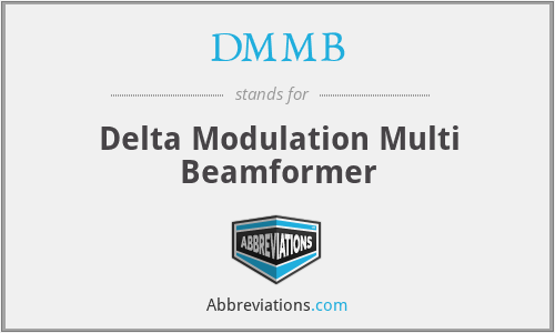 DMMB - Delta Modulation Multi Beamformer