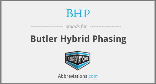 BHP - Butler Hybrid Phasing