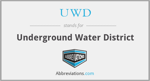 UWD - Underground Water District
