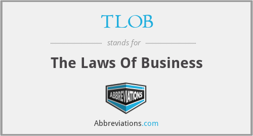 TLOB - The Laws Of Business