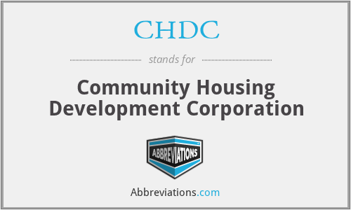 CHDC - Community Housing Development Corporation