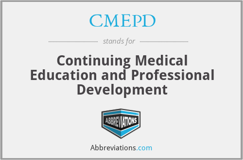 CMEPD - Continuing Medical Education and Professional Development