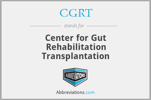 CGRT - Center for Gut Rehabilitation Transplantation