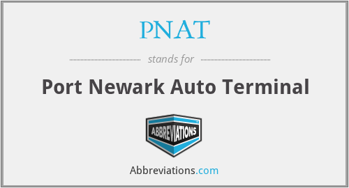 PNAT - Port Newark Auto Terminal