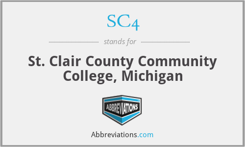 SC4 - St. Clair County Community College, Michigan