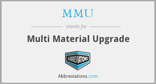 MMU - Multi Material Upgrade