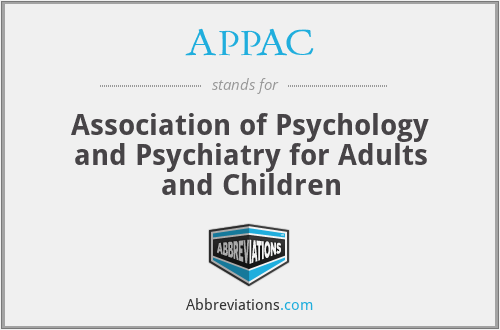 APPAC - Association of Psychology and Psychiatry for Adults and Children