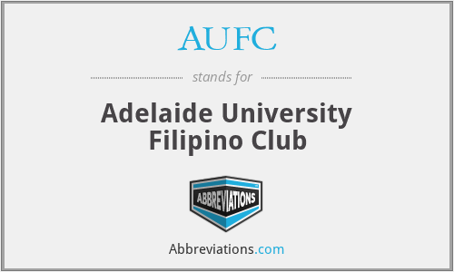 AUFC - Adelaide University Filipino Club