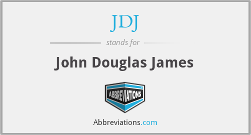 JDJ - John Douglas James