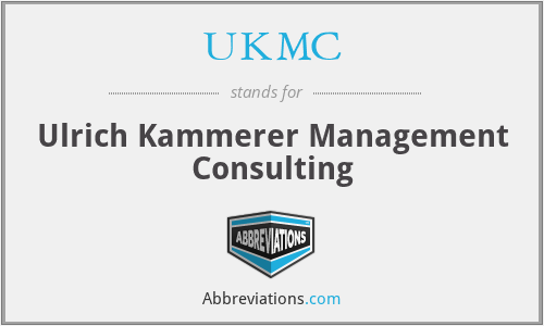 UKMC - Ulrich Kammerer Management Consulting