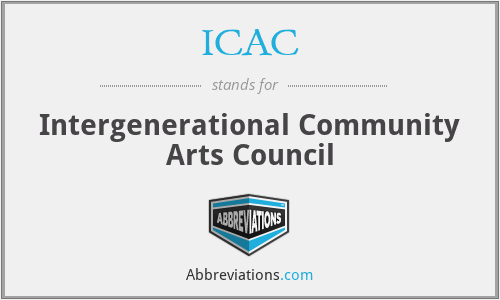 ICAC - Intergenerational Community Arts Council