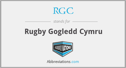 RGC - Rugby Gogledd Cymru