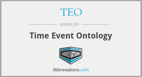 TEO - Time Event Ontology