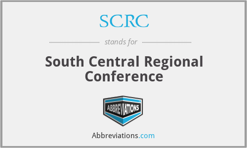 SCRC - South Central Regional Conference