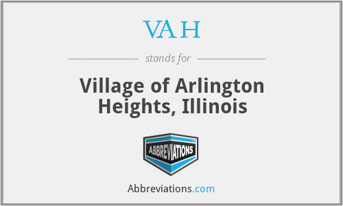 VAH - Village of Arlington Heights, Illinois