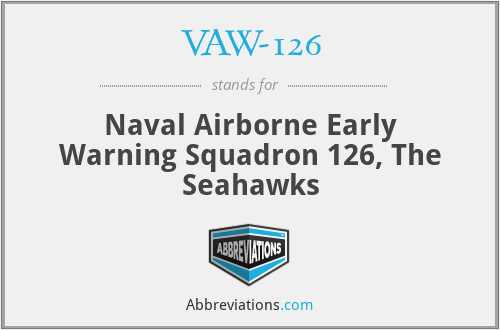 VAW-126 - Naval Airborne Early Warning Squadron 126, The Seahawks