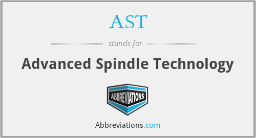 AST - Advanced Spindle Technology
