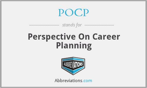 POCP - Perspective On Career Planning