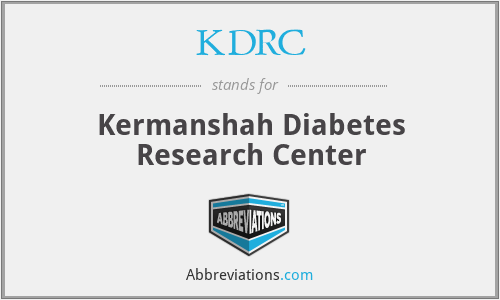 KDRC - Kermanshah Diabetes Research Center