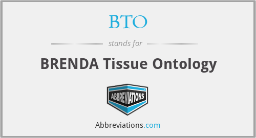 BTO - BRENDA Tissue Ontology