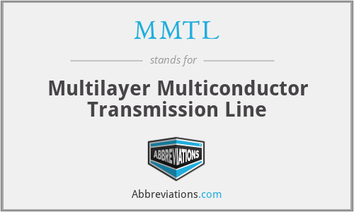 MMTL - Multilayer Multiconductor Transmission Line