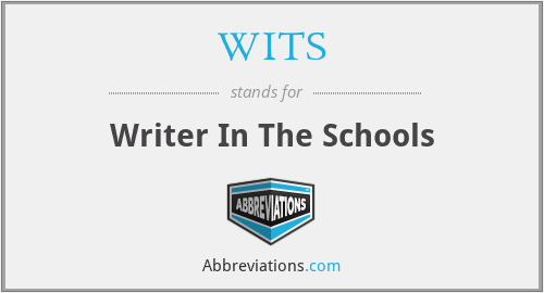 WITS - Writer In The Schools